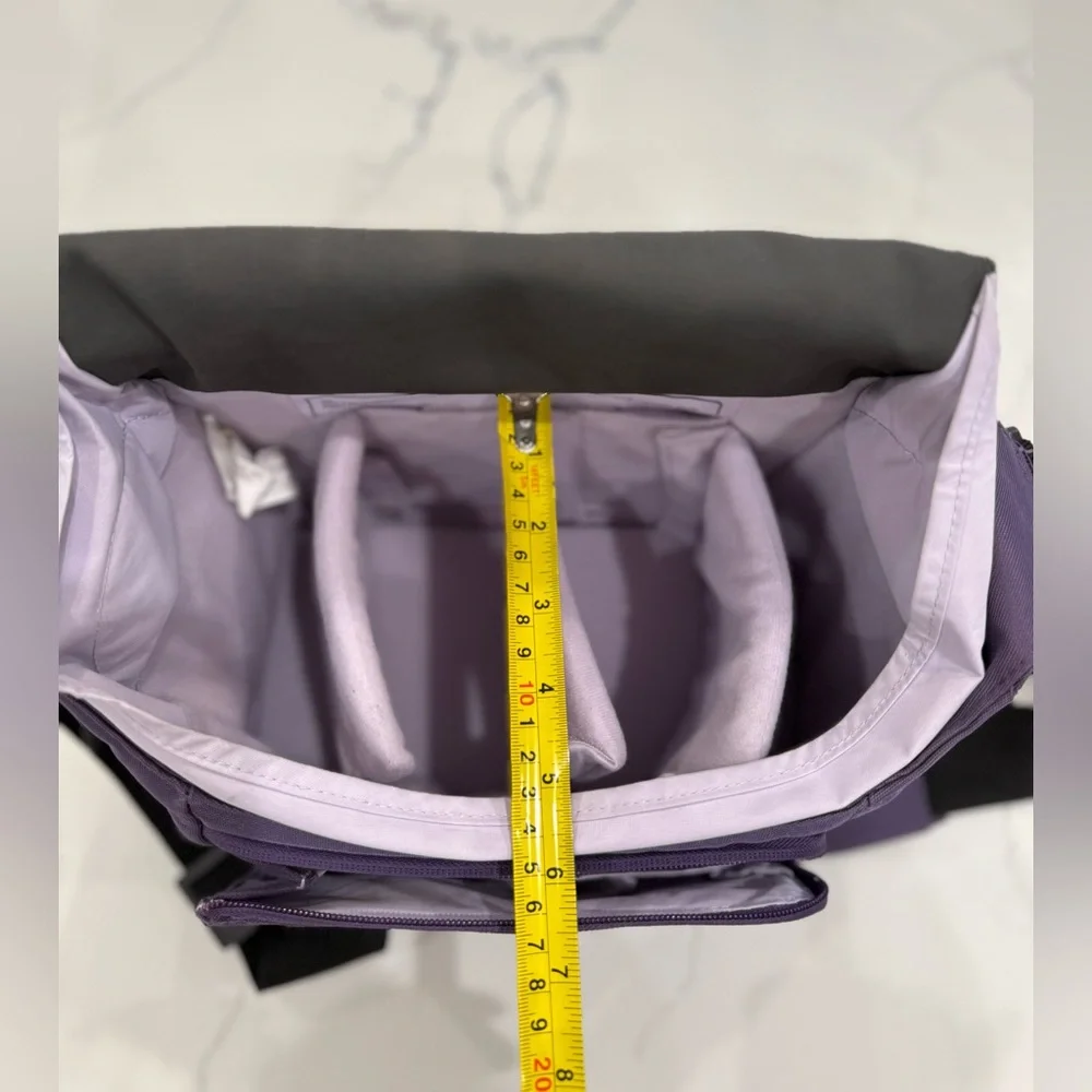 Golla “Sun” Purple Camera Bag Padded, Magnetic, Adjustable Strap Great Condition
